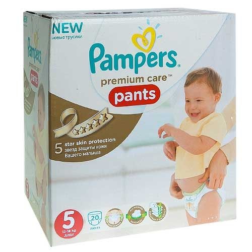Подгузники и трусики Pampers